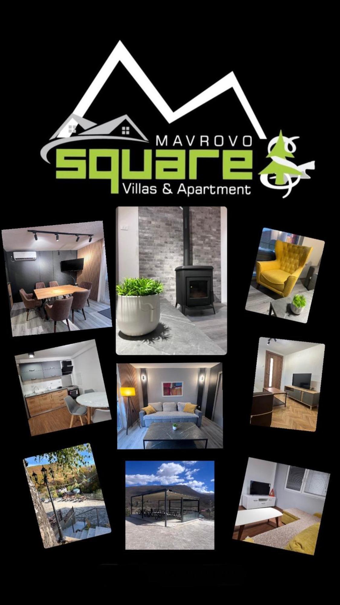 Mavrovo Square " Villas & Apartment " Buitenkant foto